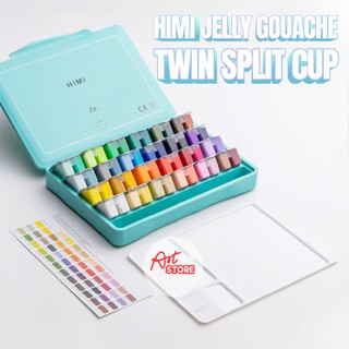 [Art Store] Màu Gouache Himi Twin Split Cup 36|48 Màu - Gouache Sinh Đôi Phiên Bản Mới