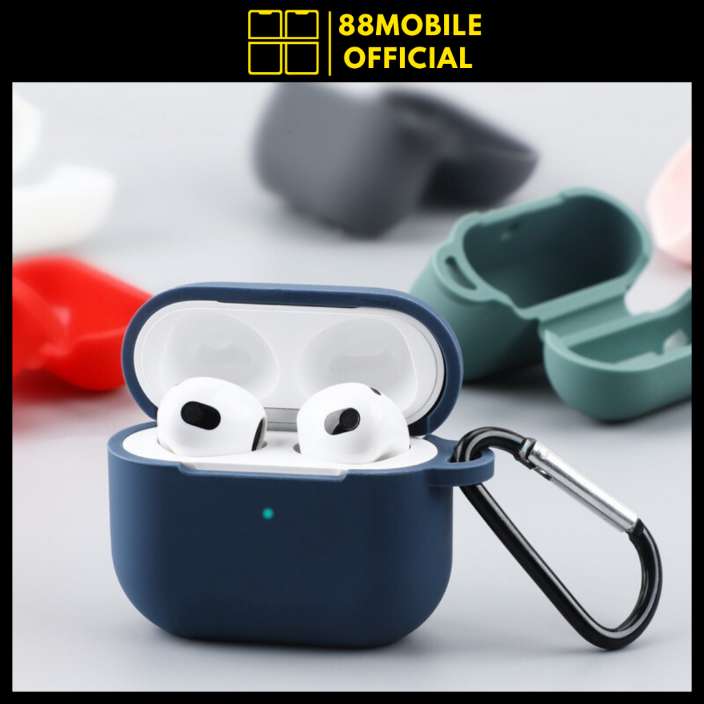 Vỏ bảo vệ case ốp Azir silicon cao cấp dành cho tai nghe airpod 3 I 88Mobile