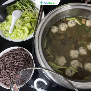 Bún gạo lứt đen ăn kiêng - Bịch (500gram)