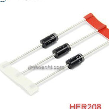 [10 CHIẾC] Diode DIOT Xung HER208 2A 1000V