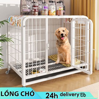 chuồng chó lồng chó to size to 60/78/95/110cm chuồng cho chó Sơn Tĩnh Điện Dành Cho Chó