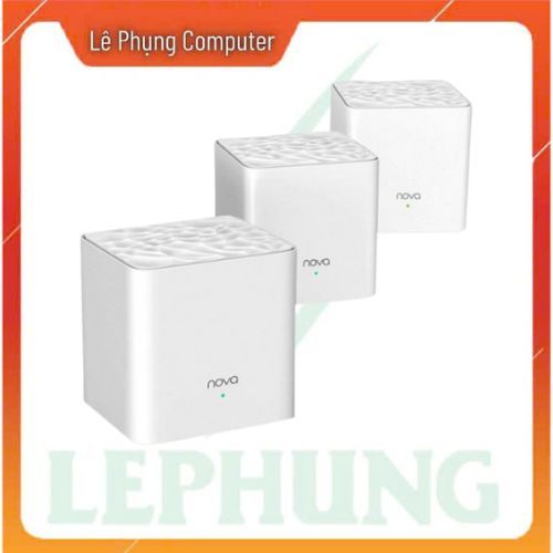Bộ Wifi Mesh TENDA NOVA MW3 Chuẩn AC1200 (Bộ 2 packs / 3 packs)