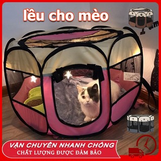 lều cho mèo đẻ thể gập lại Ổ Đẻ cho Chó Lều tổ mèo cỡ lớn chống thấm nước chống trầy xước Ổ Đẻ Cho Mèo Chó Gấp Gọn 