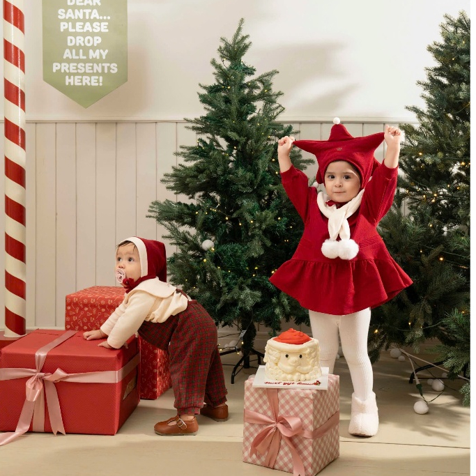 Nous Noel - Bộ Sưu Tập Giáng Sinh 2024 Cho Bé Size Kid