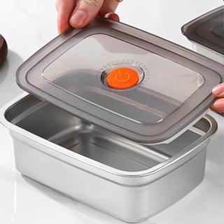 [Mix size] Combo 5 hộp inox đựng đồ ăn, 3 hộp 1500ml và 2 hộp 2200ml, nắp đậy nhựa silicon tiện lợi