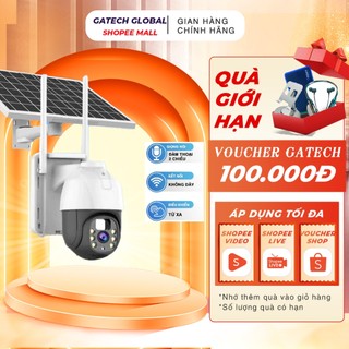  Camera ngoài trời T03 Wifi 4G chống nước năng lượng mặt trời,quan sát 360 độ  Âm thanh hai chiều GAGAY 