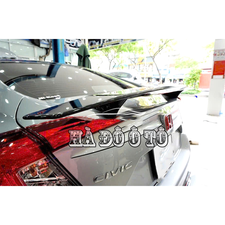 Đuôi gió thể thao có đèn xe Civic ( Hàng Mộc Chưa Sơn ) - Cánh Gió Có Đèn Honda Civic