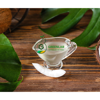 Dầu dừa ép lạnh organic (Coconut Oil) Greenlab - 50ml / 100ml - Dầu nền thiên nhiên