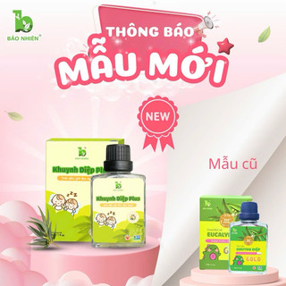 Tinh dầu Khuynh Diệp Bảo Nhiên Giữ Ấm ngủ ngon Gold Plus  - Đuổi muỗi an toàn cho bé Yêu / Chai 30ml
