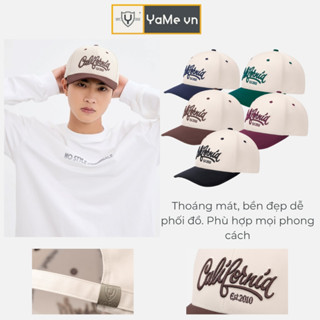 Nón Lưỡi Trai Trơn Đơn Giản Nam Nữ Unisex Thời Trang Thương Hiệu Y2010 No Style M147 23884 |YaMe|