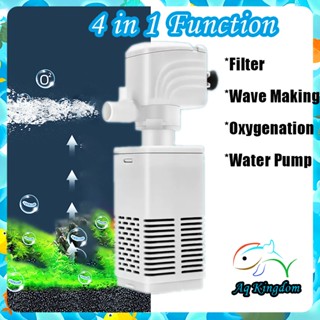 Bộ lọc hồ cá 3 trong 1 cho bể cá Oxy hồ cá với bộ lọc máy bơm nước chìm