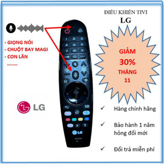 Điều khiển remote tivi LG có giọng nói 2017-2020