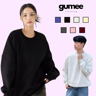  Áo sweater nữ nam trơn Gumee áo nỉ 2 da unisex form rộng mềm chất dày dặn mặc mùa đông giữ ấm - SWT 