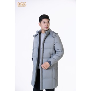 Áo phao nam dáng dài DGCs - Chống thấm nước, chống bụi bẩn, chống bám mốc, cản gió, giữ ấm cơ thể - WAJKBD200M