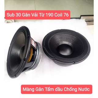 LOA SUB RỜI 30 RCF TỪ 190 COIL 76, LOA BASS 30, LOA BÁT RỜI 30 - GIÁ 1 CHIẾC