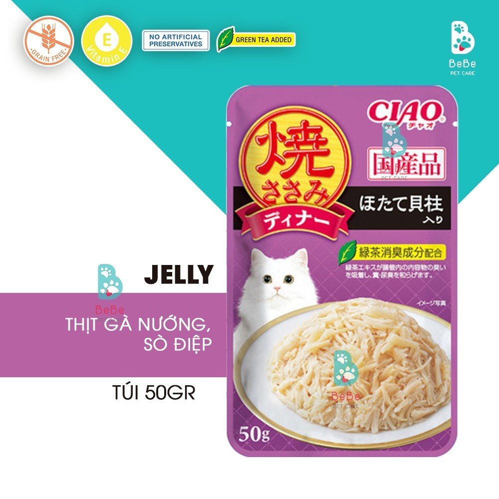 PATE CIAO Thơm Ngon Dành Cho Các Bé Mèo Mọi Lứa Tuổi