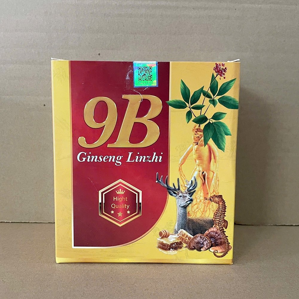 Vitamin tổng hợp 9B Ginseng Linzhi giúp ăn ngon, tăng sức khỏe, sức đề kháng - 100 viên