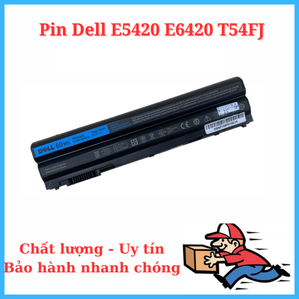 Pin Dell E5420 E6420 T54FJ E5420 E5430 E5520 E5530 E6420 E6420 E6430 E6440 E6520 E6530 E6540