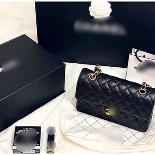 Túi CHAN E L Classic  da caviar fullbox