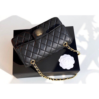 Túi CHAN E L Classic  da caviar fullbox