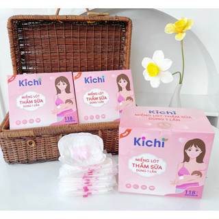 Miếng Lót Thấm Sữa Kichi 48 Miếng/hộp Siêu Mềm Mịn