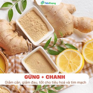 Bột Gừng Nguyên Chất - Hũ (200gram) - Pha trà bình minh, trà tiêu thực, nêm nếm