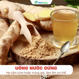 Bột Gừng Nguyên Chất - Hũ (200gram) - Pha trà bình minh, trà tiêu thực, nêm nếm