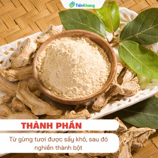 Bột Gừng Nguyên Chất - Hũ (200gram) - Pha trà bình minh, trà tiêu thực, nêm nếm