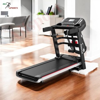 Máy Chạy Bộ A7AB máy chạy bộ gấp gọn đa năng tại nhà, Kèm đai massage, tạ tay- Động cơ 3.0HP