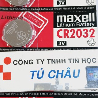 Pin Cmos 2032, CR2032 - 3V / Maxell Lithium Battery