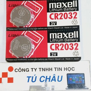 Pin Cmos 2032, CR2032 - 3V / Maxell Lithium Battery