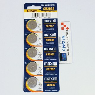 Pin Cmos 2032, CR2032 - 3V / Maxell Lithium Battery