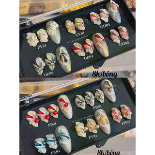 Hoa bột gắn móng trang trí HK NAIL ACCESSORIES