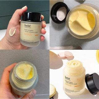 [ Fullbox ] Mặt nạ ngủ dưỡng sáng căng bóng da Belif Super Vitamin 75ml cho da treatment bong tróc