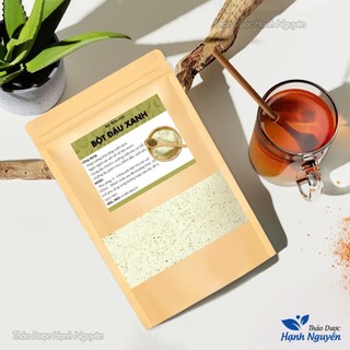 Bột đậu xanh rang thơm 100g, nguyên chất, nghiền mịn, dùng đắp mặt, pha uống, bổ sung chất xơ