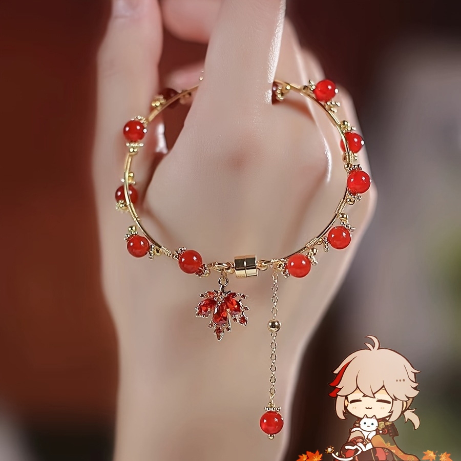 Vòng tay KAZUHA Genshin Impact phụ kiện cosplay game thời trang độc đáo