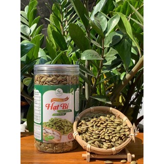 Hạt Bí Xanh Ấn Độ - Hộp 500g Giàu Dinh Dưỡng, Chống Loãng Xương, Giảm Lão Hóa Nguyên Chất 100%
