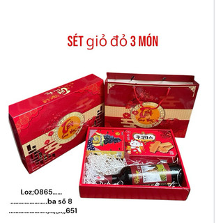 giỏ quà Tết, sét quà hạt ruu