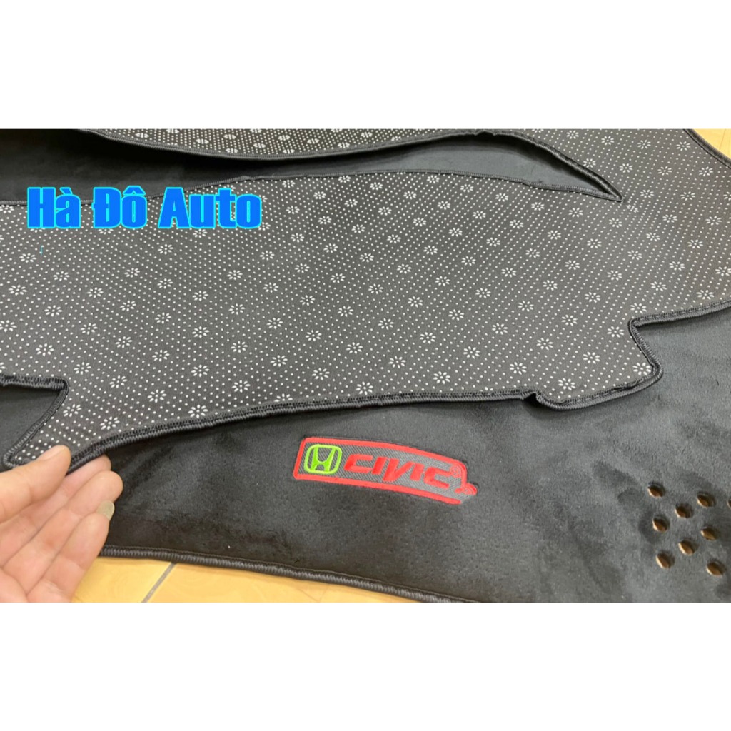 Thảm Trải Taplo Honda Civic 2007 2008 2009 2010 2011 2012 - Thảm Taplo Civic 2007/2012
