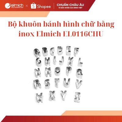 Bộ khuôn làm bánh bằng inox Elmich (nhiều hình)