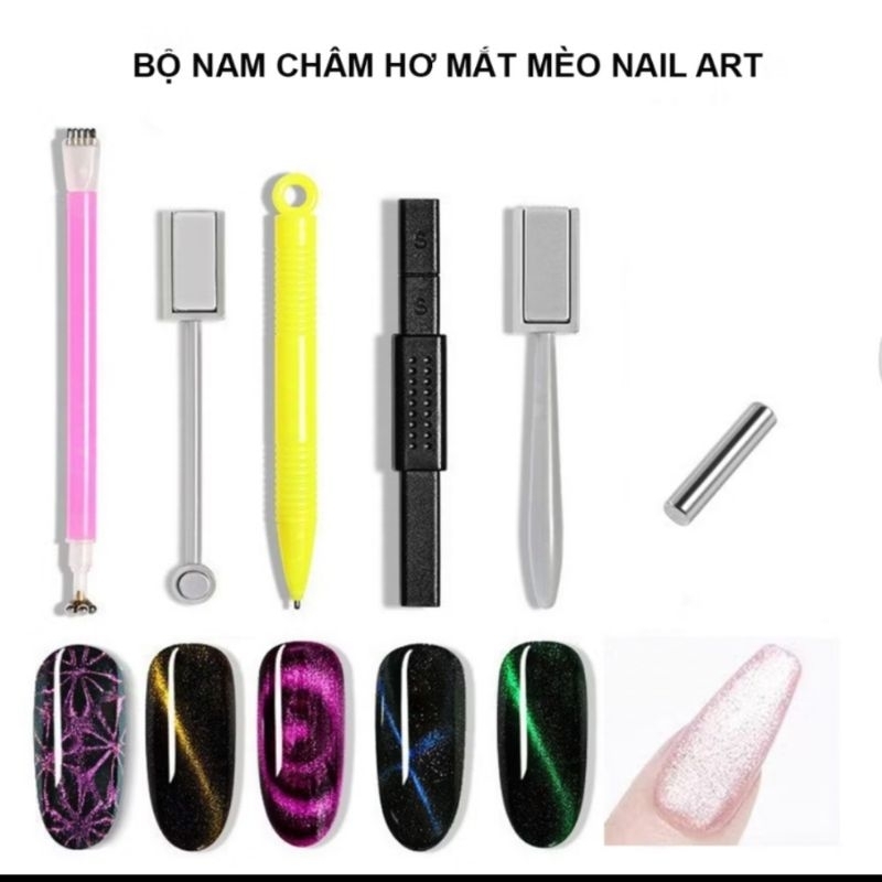 Nam châm tạo kiểu móng sơn gel