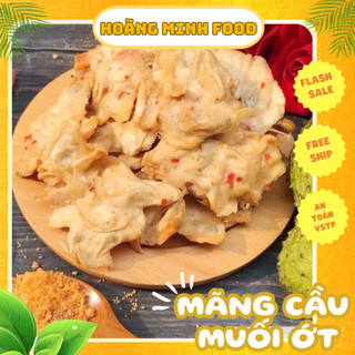  Mãng Cầu Sấy Dẻo Muối Ớt Hoàng Minh Foods đặc sản Đà Lạt đồ ăn vặt nông sản dẻo thơm chua cay nhẹ 