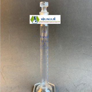 Ống đong thủy tinh ( Biohall-G) có nắp đế lục giác nhiều kích thước- YTHN