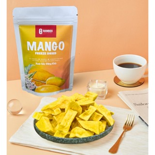 Xoài cát Hoà Lộc sấy thăng hoa - snack không đường healthy