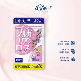Viên Uống Thơm Cơ Thể DHC Bulgarian Rose Capsule gói 30 ngày