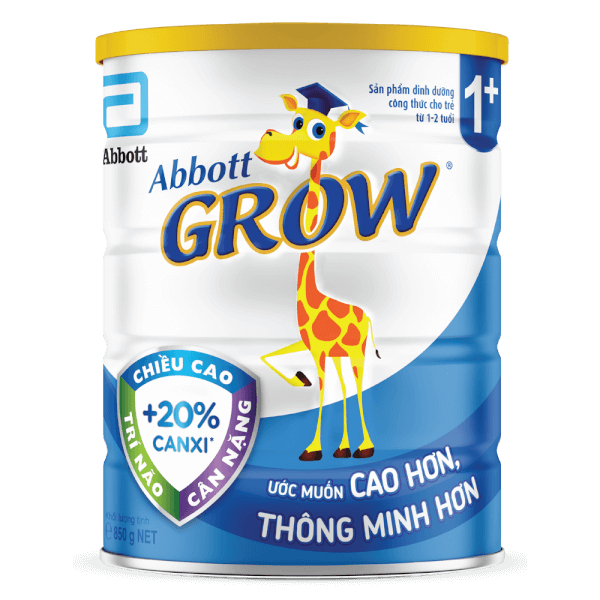 Sữa bột Abbott Grow 900G - đủ các số (0+ 1+ 2+ 3+ 6+)