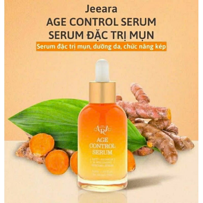 (Chính hãng) Tinh chất nghệ Jeeara giúp giảm mụn mờ thâm, tái tạo dưỡng trắng da thu nhỏ lỗ chân lôn