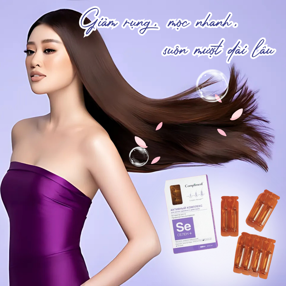 Tinh Chất Serum Giúp Mọc Tóc SE Compliment Hỗ Trợ Ngăn Ngừa Rụng Tóc, Kích Thích Mọc Tóc, Tăng Độ Đàn Hồi Tóc | BK INNO