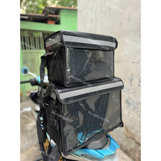 TÚI GIAO HÀNG SHIPPER GIỮ NHIỆT 40Lit KT(Dài 45 x Rộng 29 x32cm) Mẫu Mới