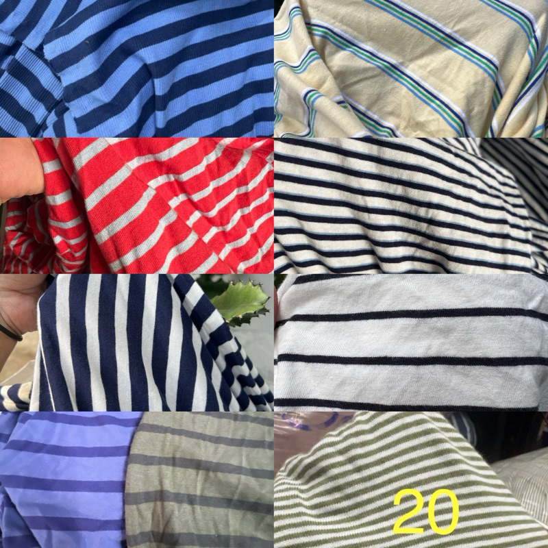 Vải thun 100% Cotton co dãn 2 (hàng cây)